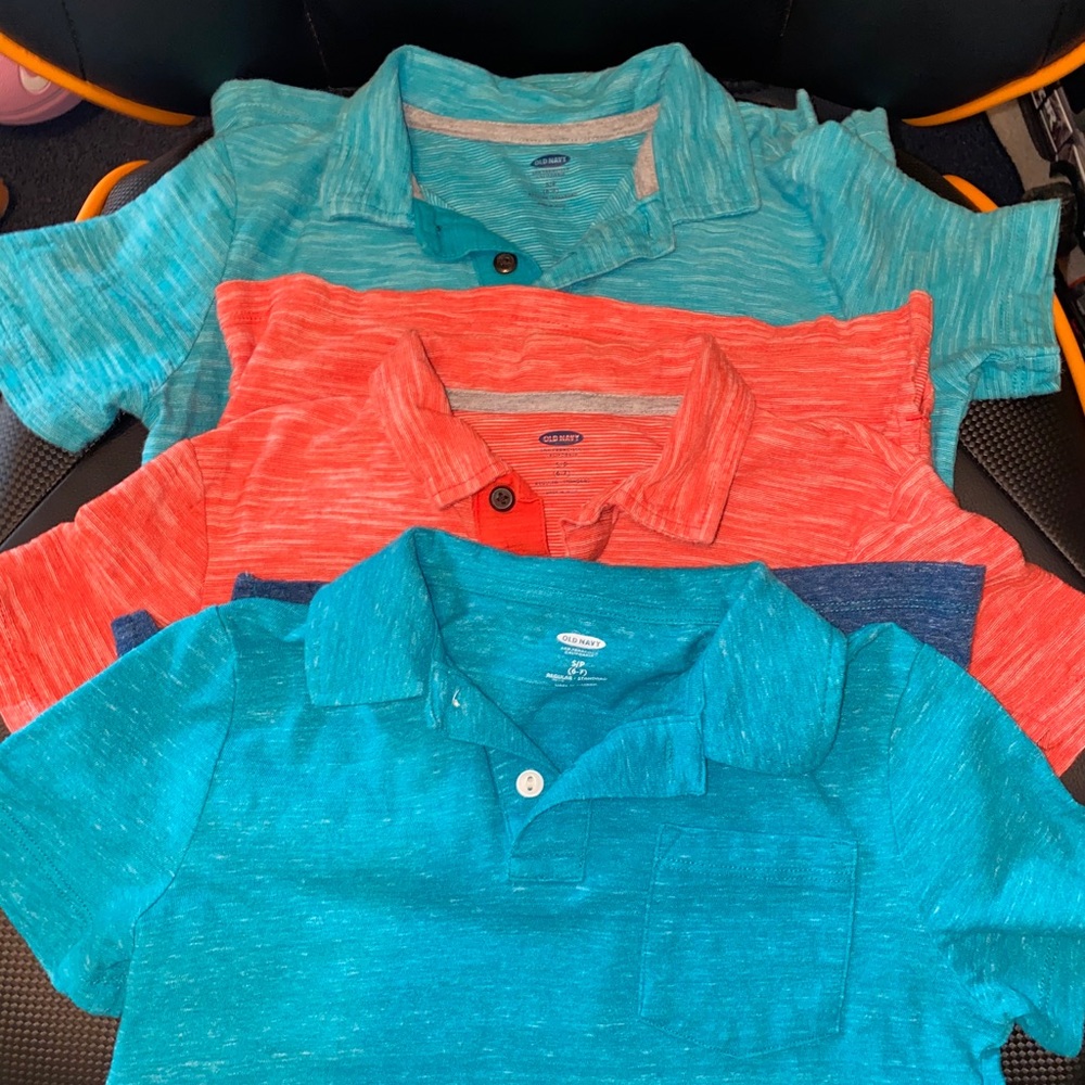 Bundle of 3 boys collared shirts